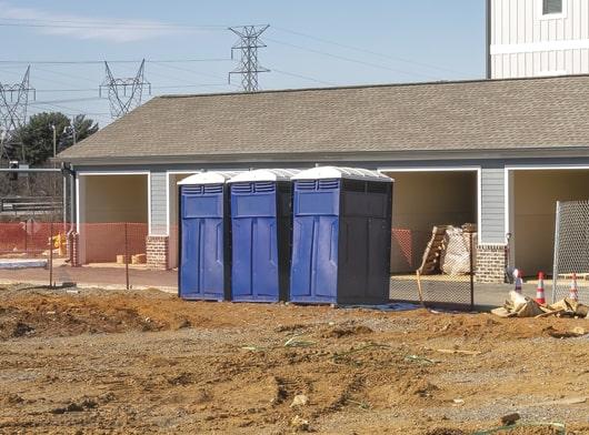 construction porta potties offers various types of portable restrooms that are specifically designed for construction sites